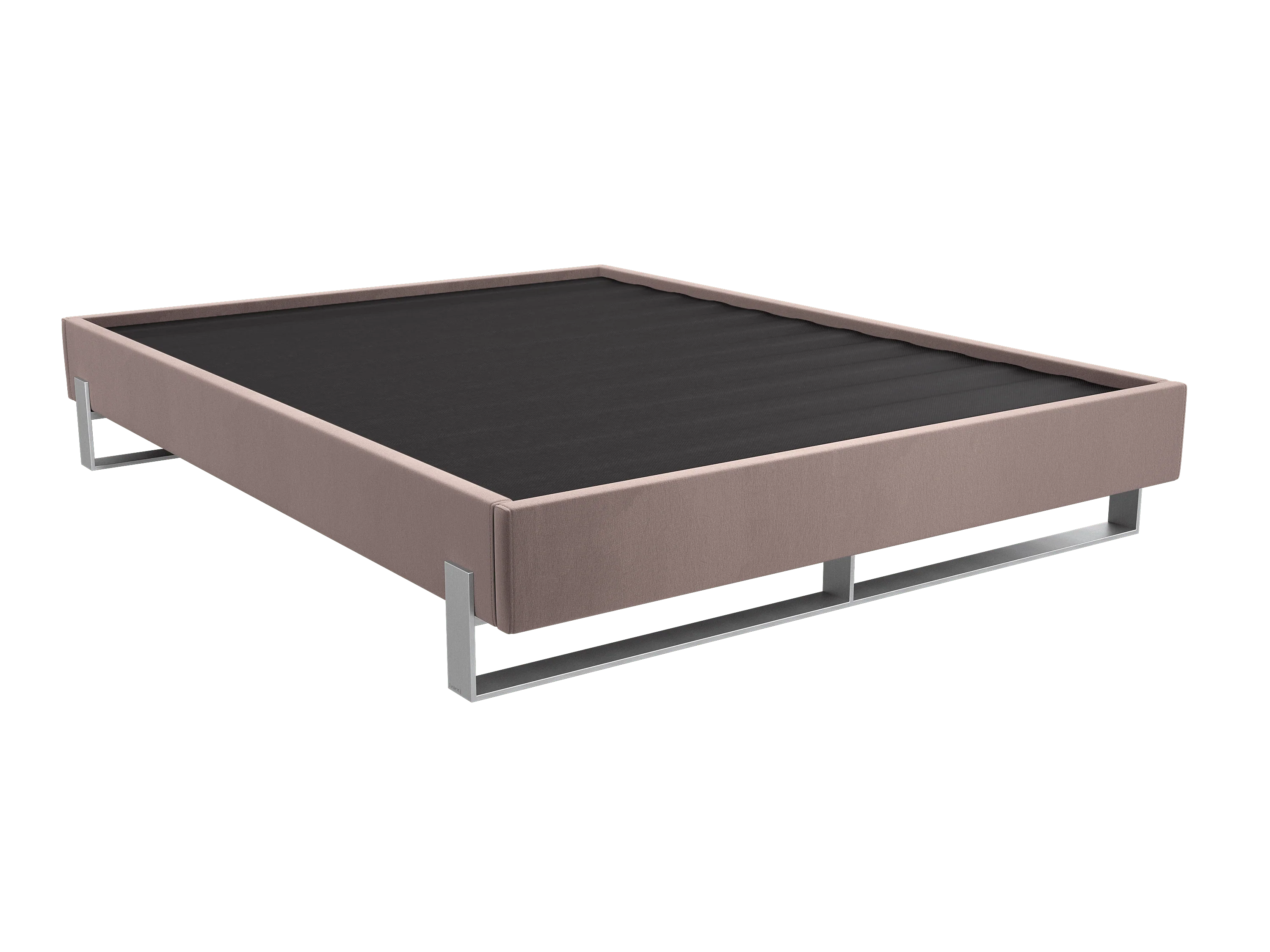 Vant Elevated Platform Bed Brushed Nickel - Full Size - Image 48