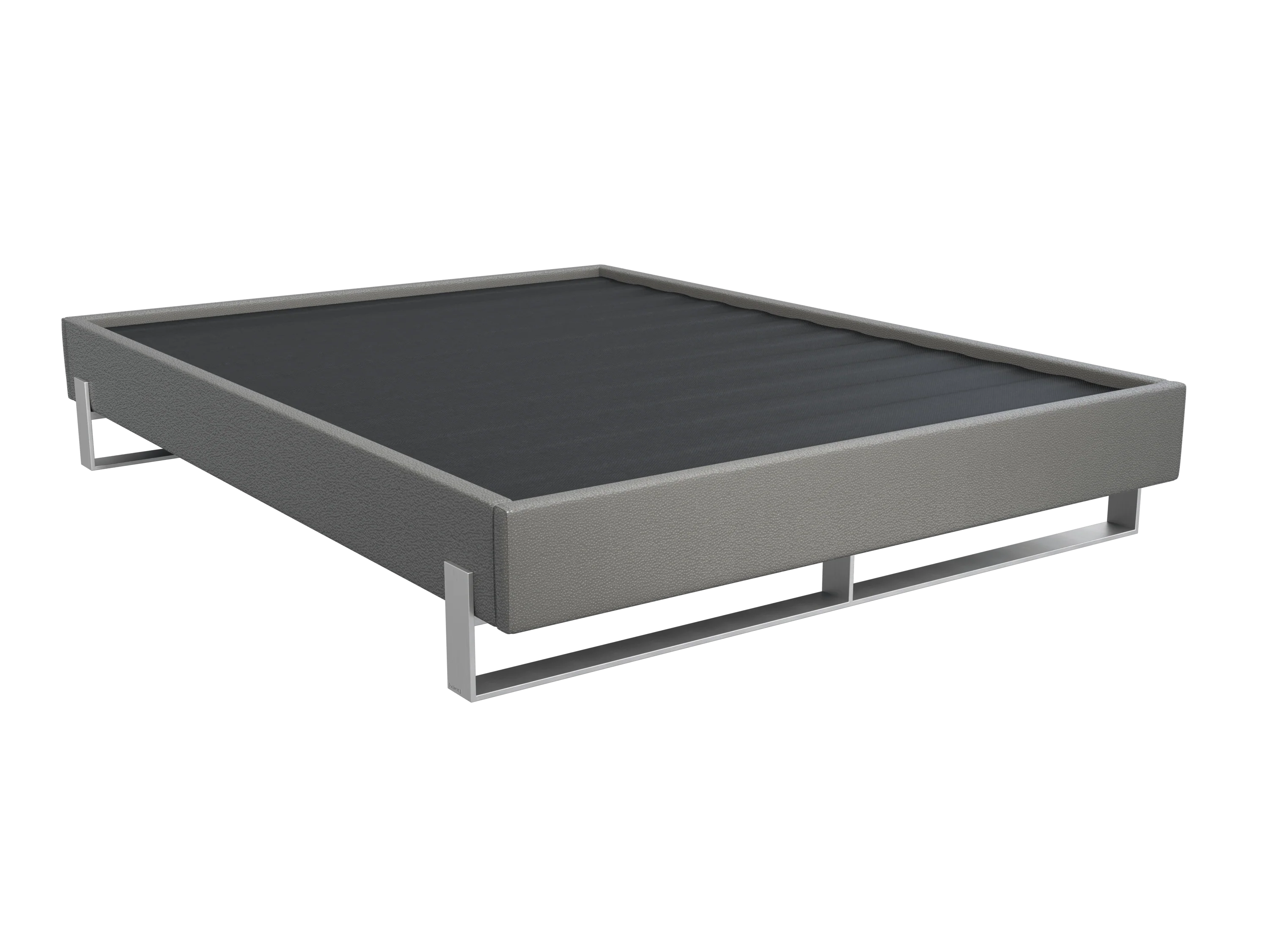 Vant Elevated Platform Bed Brushed Nickel - Full Size - Image 67