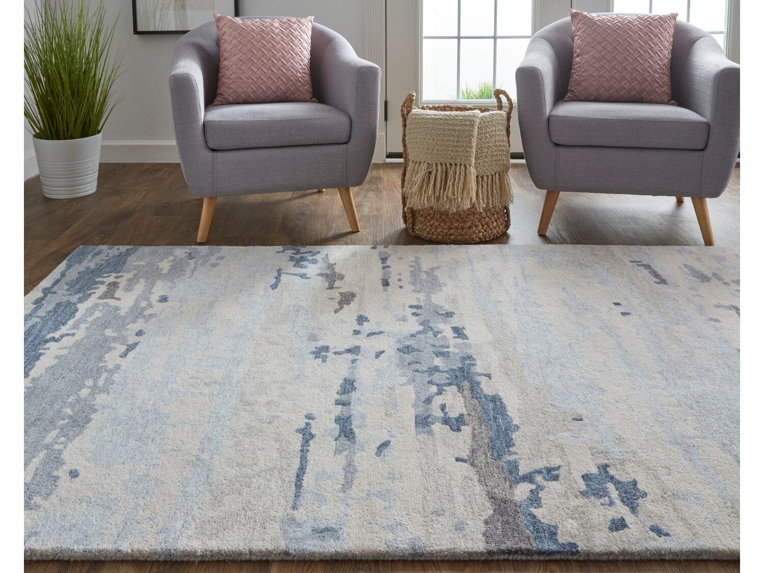 Everley Modern Abstrac - Accent Rug - Image 55