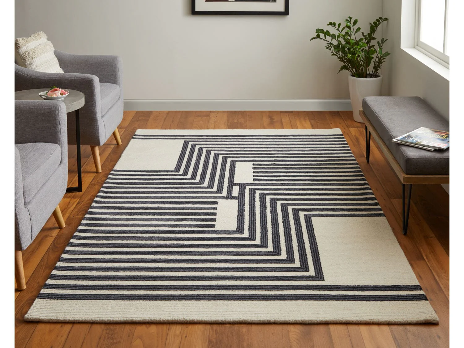 Maguire Transitional Abstract - Accent Rug - Image 32