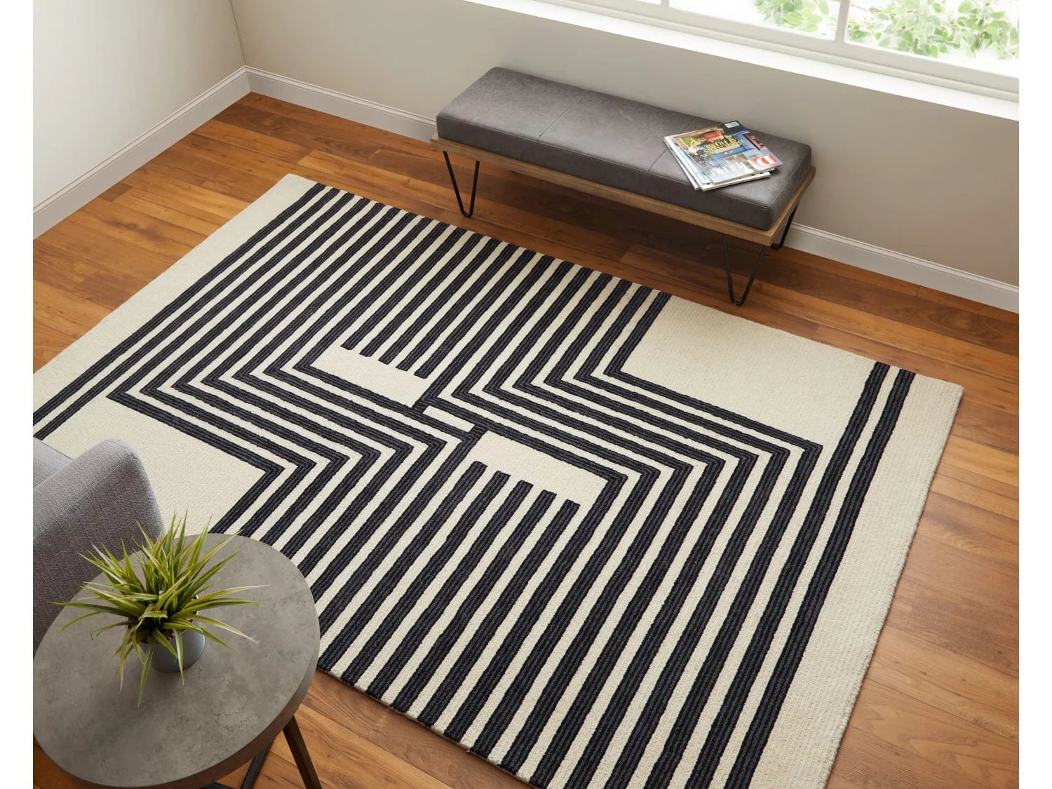 Maguire Transitional Abstract - Accent Rug - Image 47