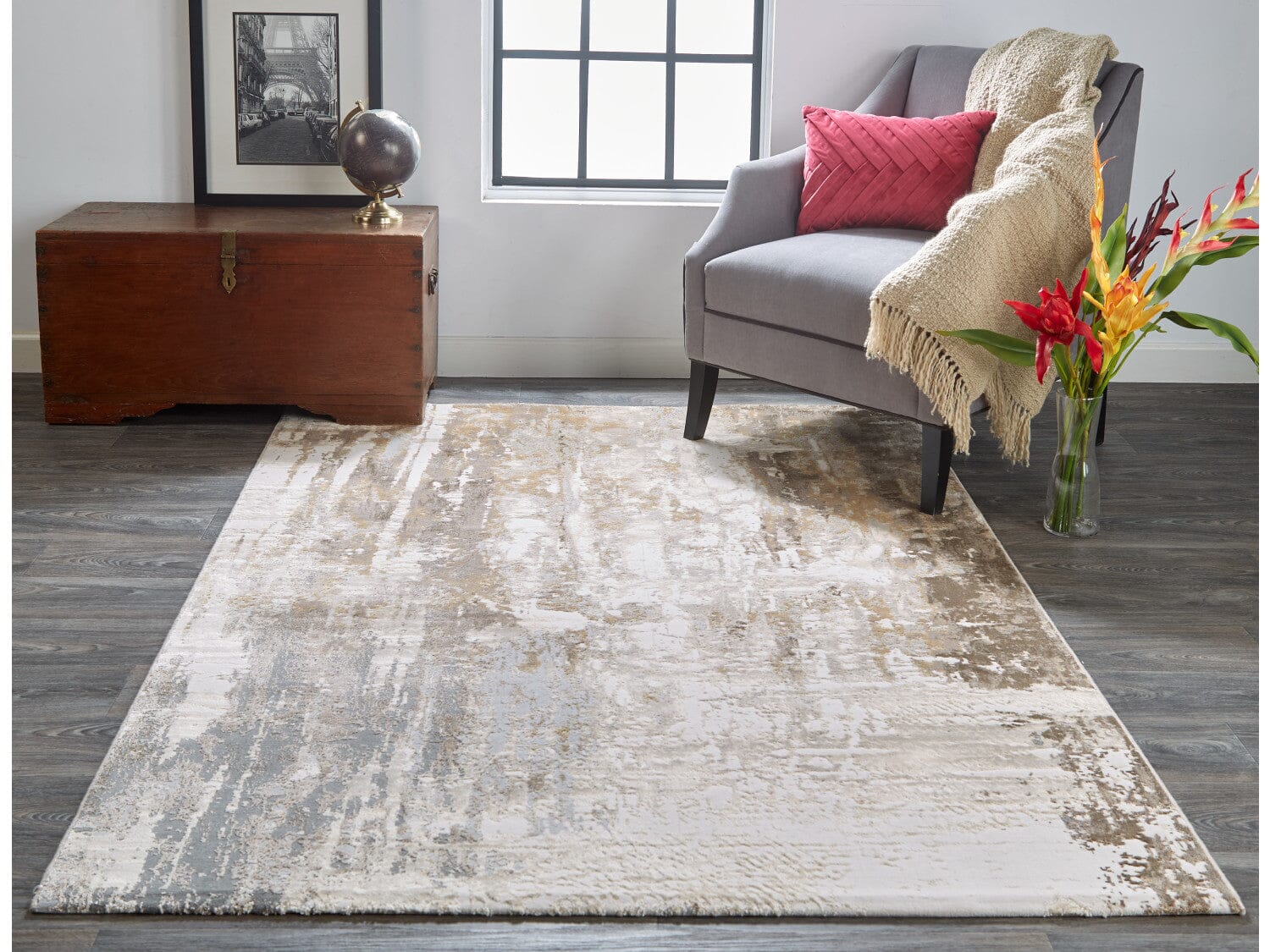 Parker Transitional Abstract - Area Rug - Image 44
