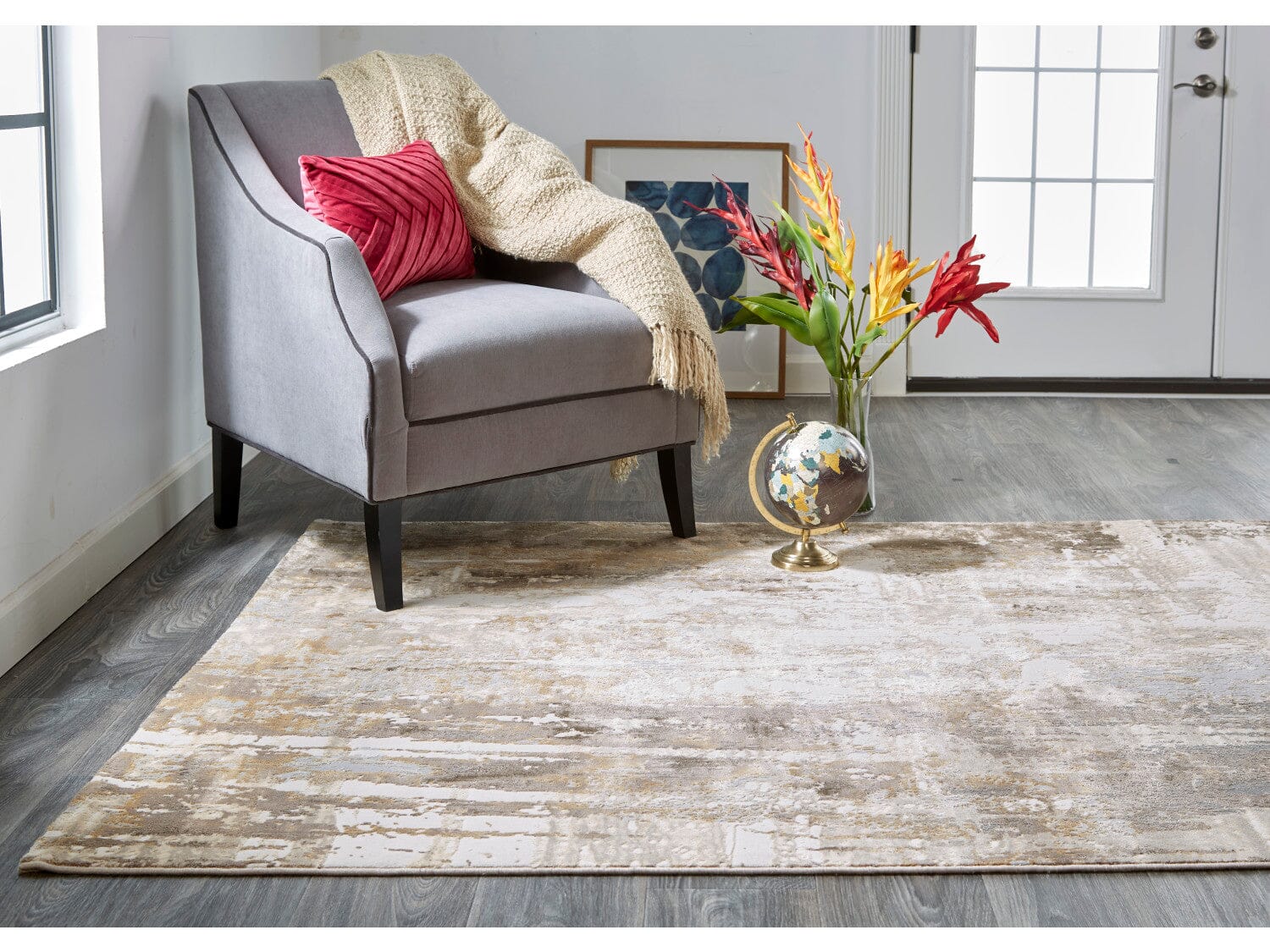 Parker Transitional Abstract - Area Rug - Image 72