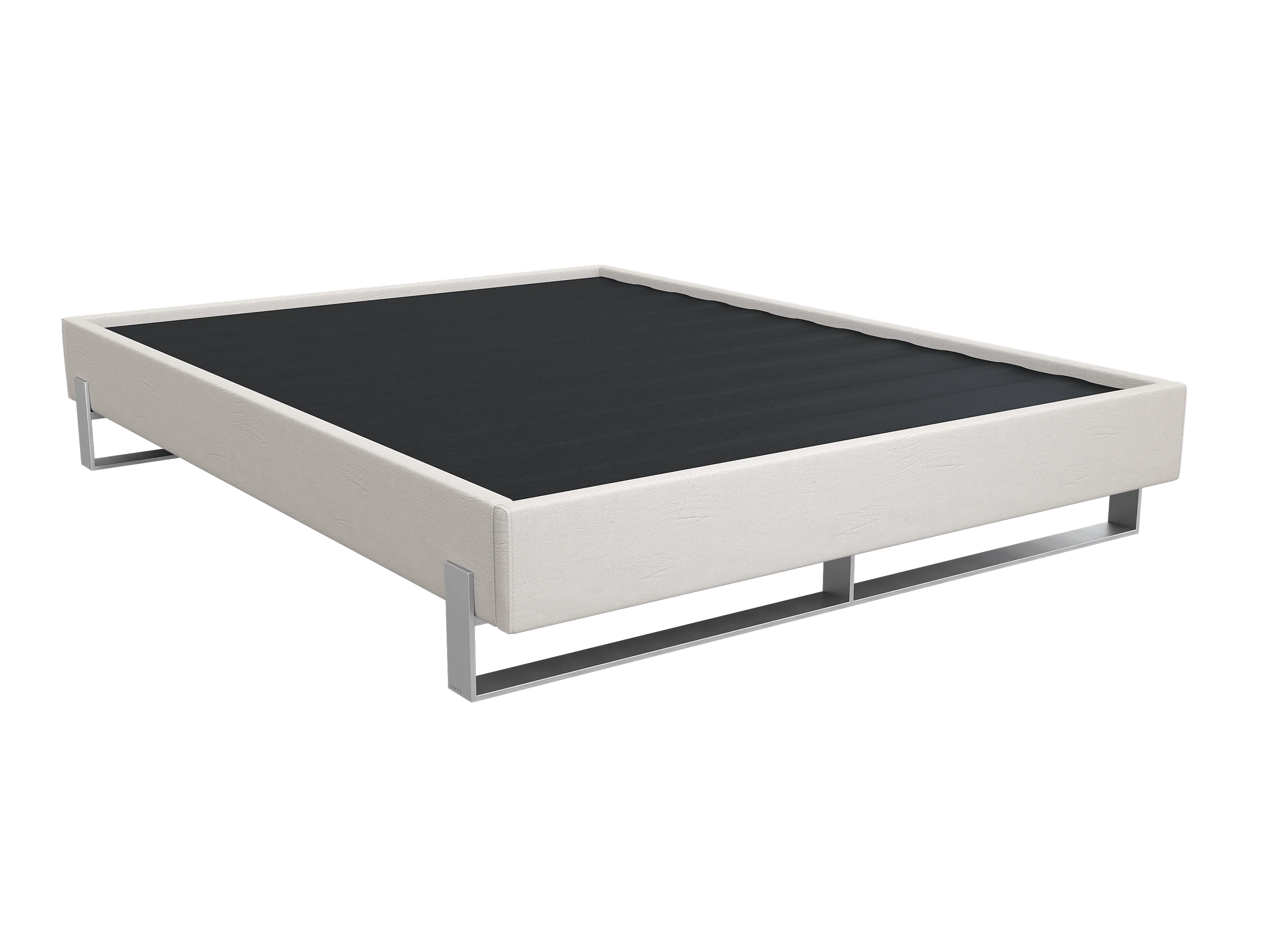 Vant Elevated Platform Bed Brushed Nickel - King Size - Image 42