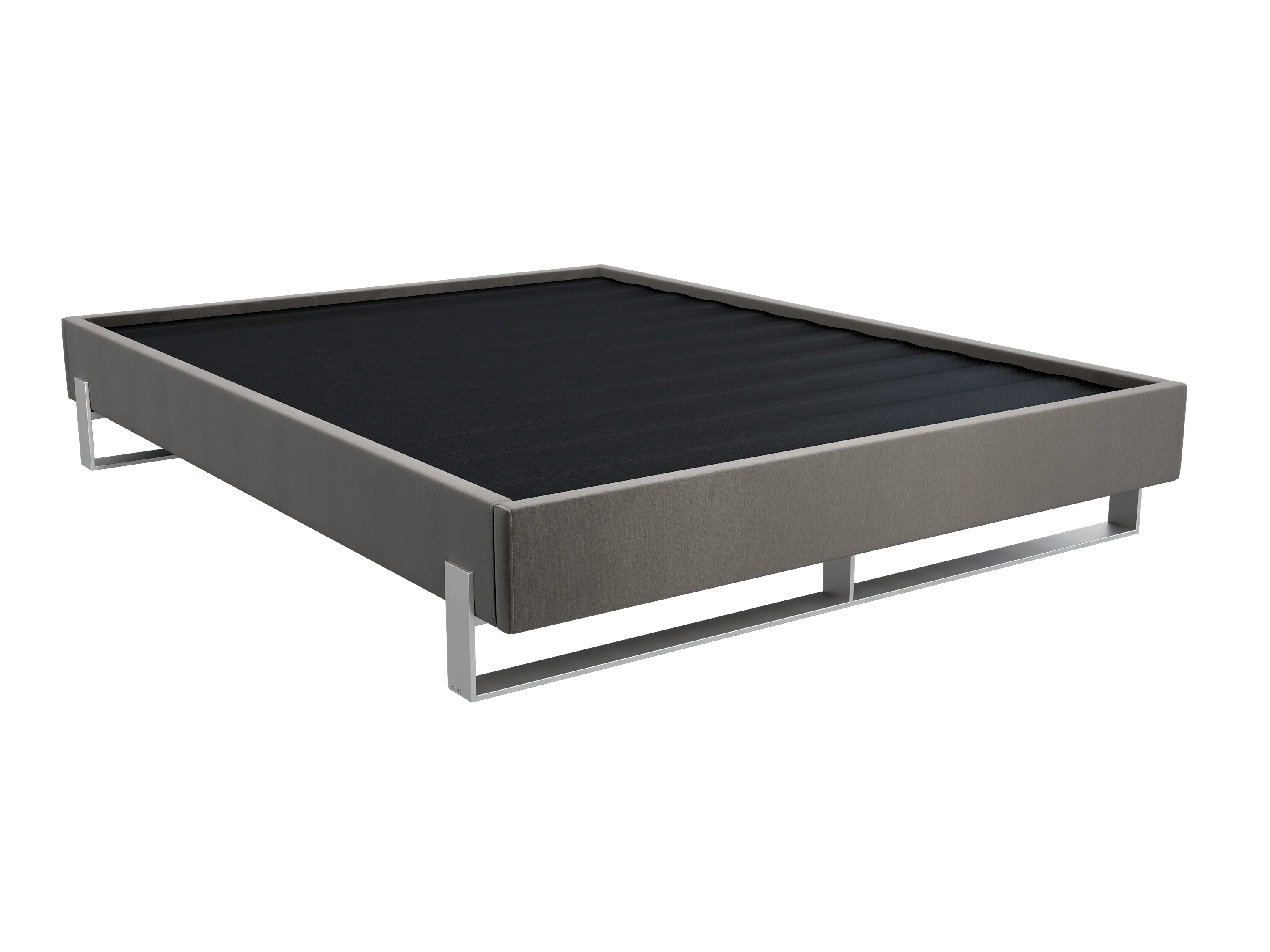 Vant Elevated Platform Bed Brushed Nickel - King Size - Image 51