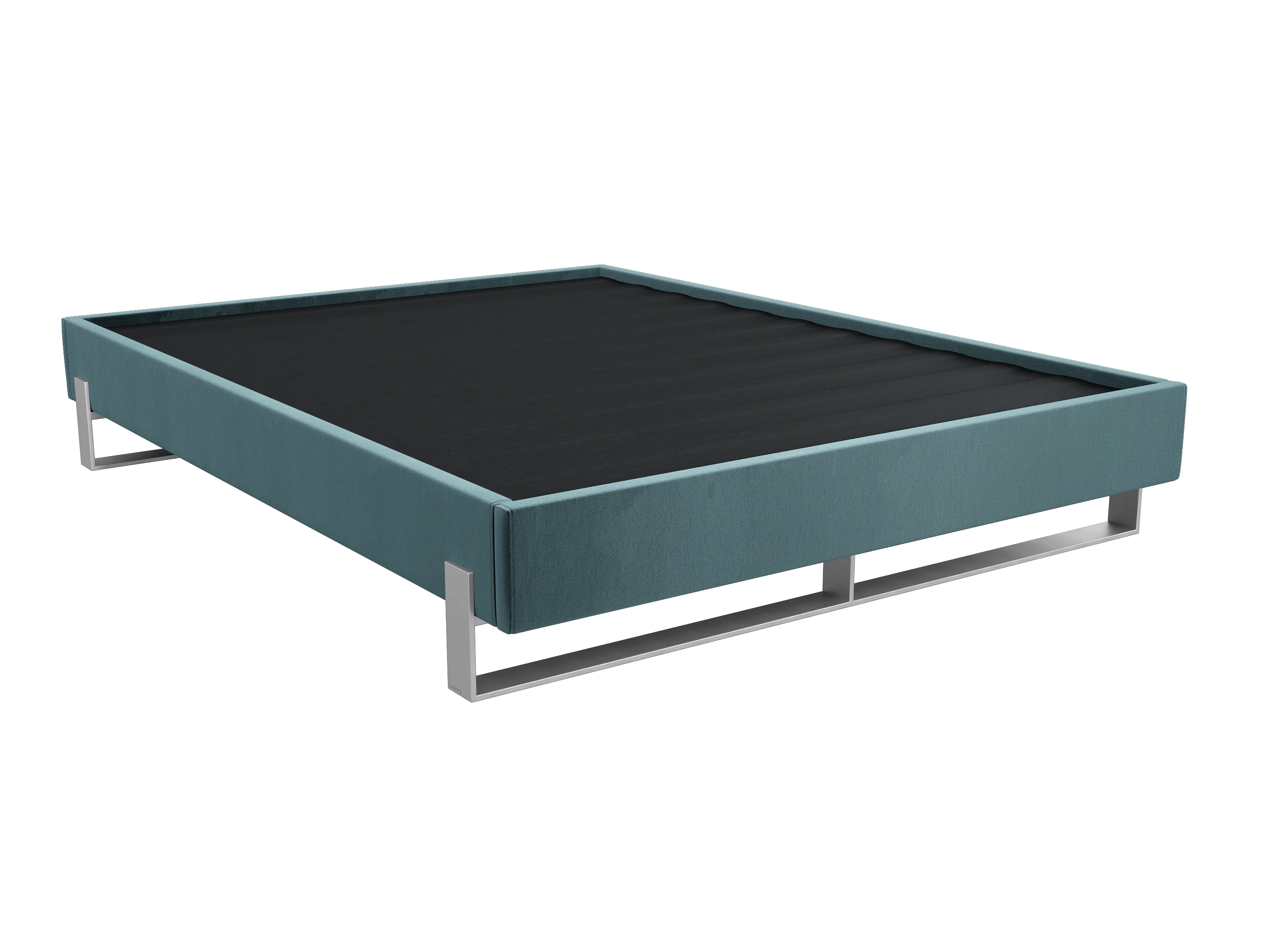 Vant Elevated Platform Bed Brushed Nickel - King Size - Image 52