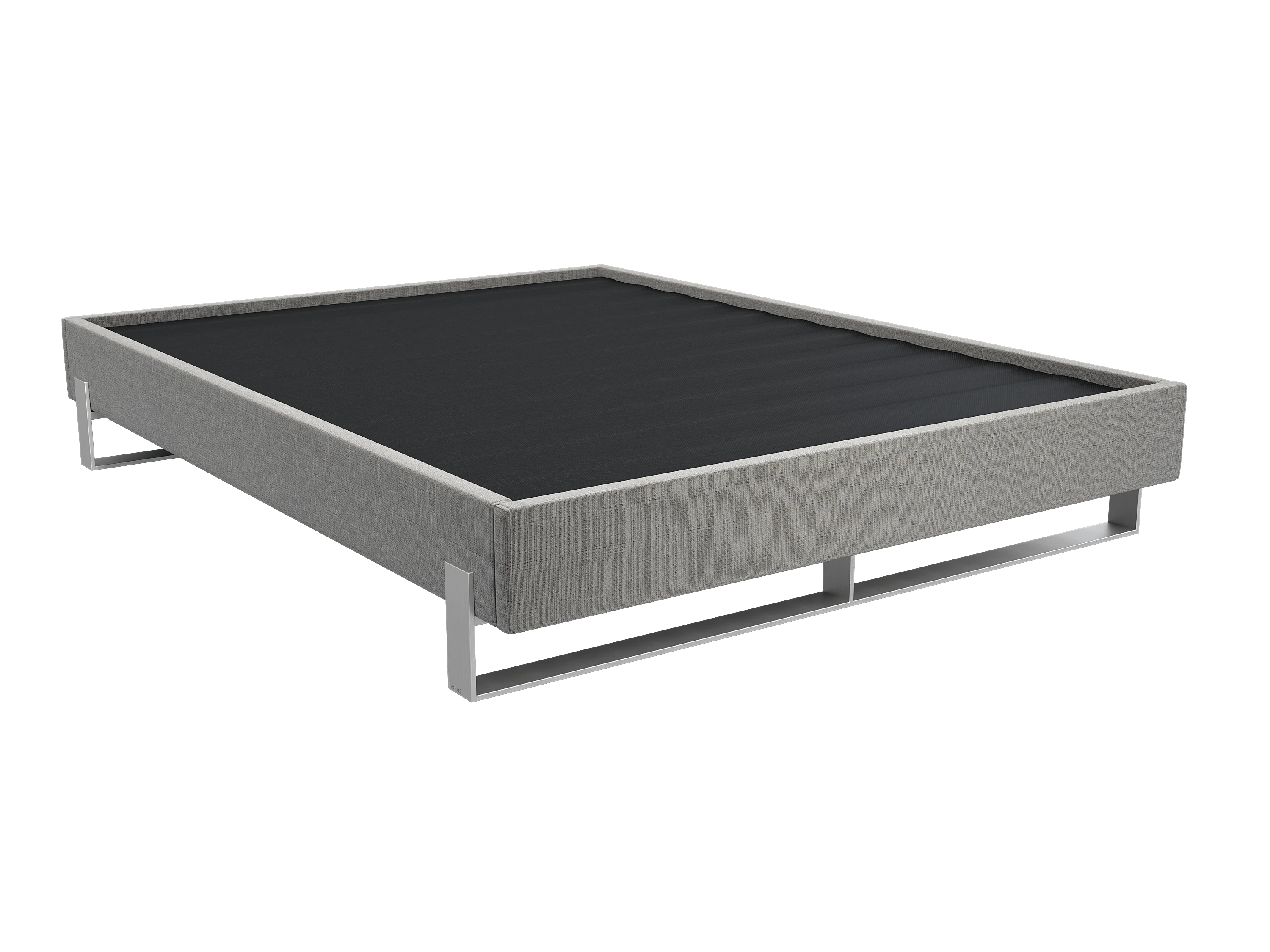 Vant Elevated Platform Bed Brushed Nickel - King Size - Image 61