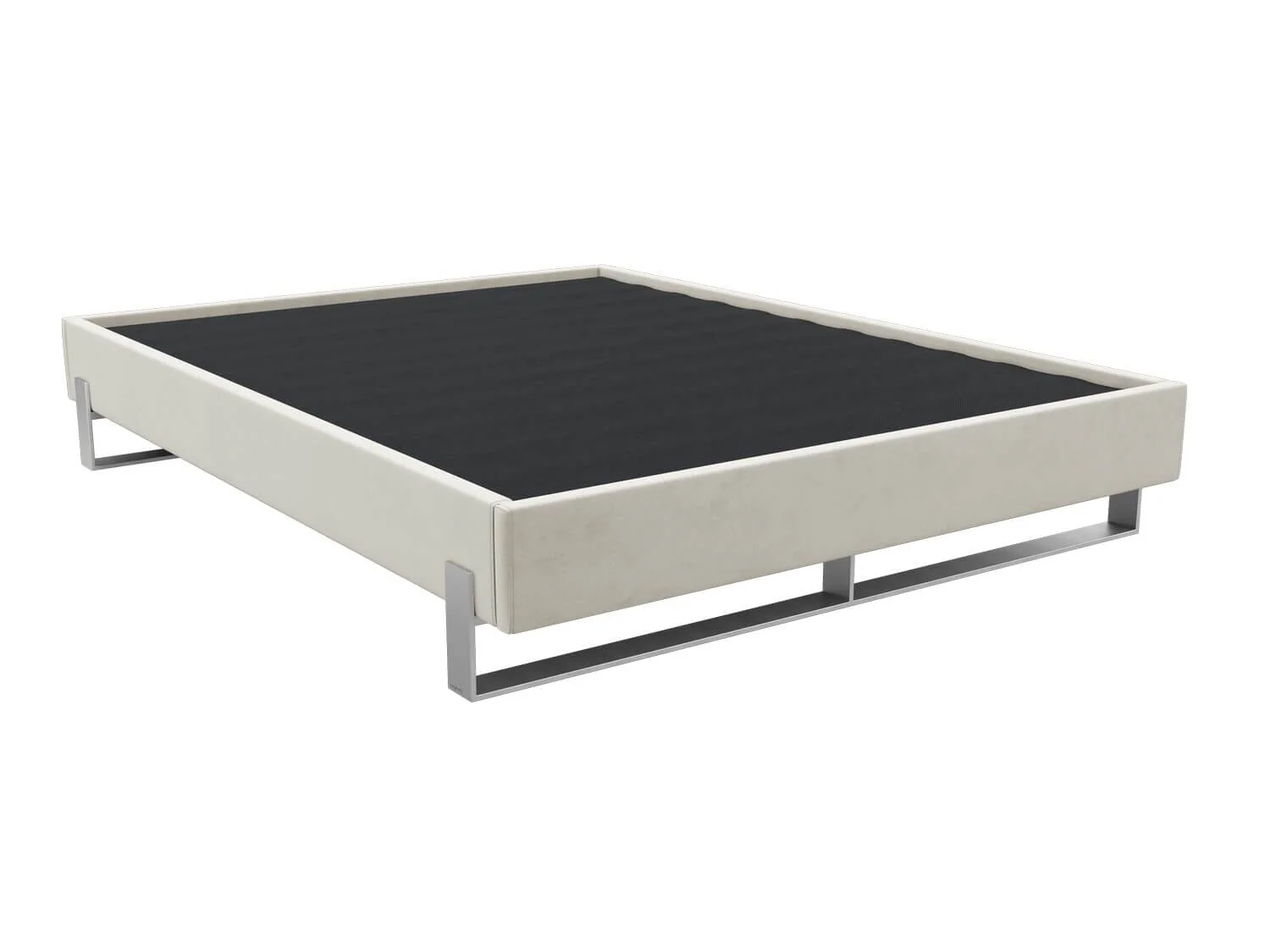 Vant Elevated Platform Bed Brushed Nickel - King Size - Image 64
