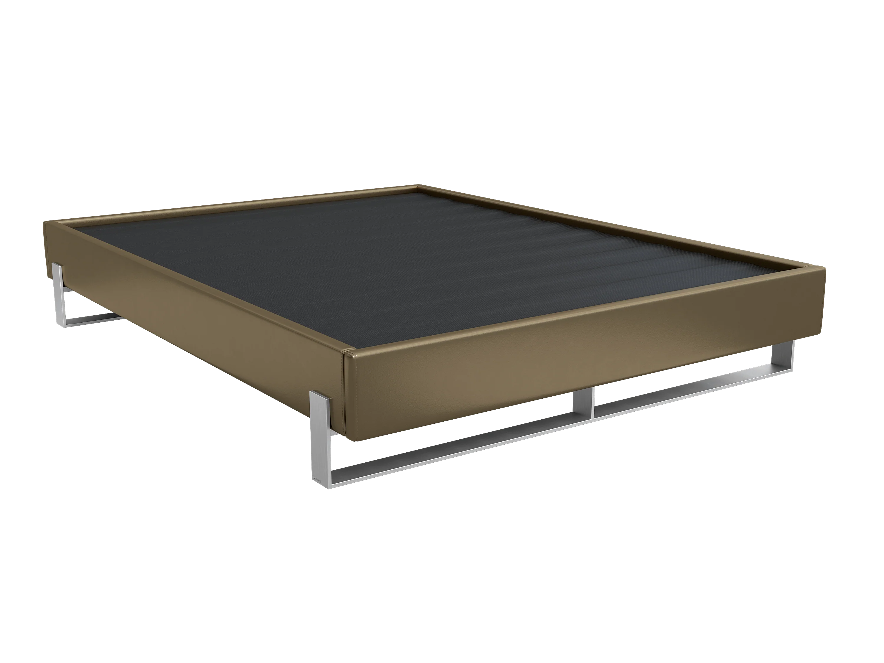 Vant Elevated Platform Bed Brushed Nickel - King Size - Image 68