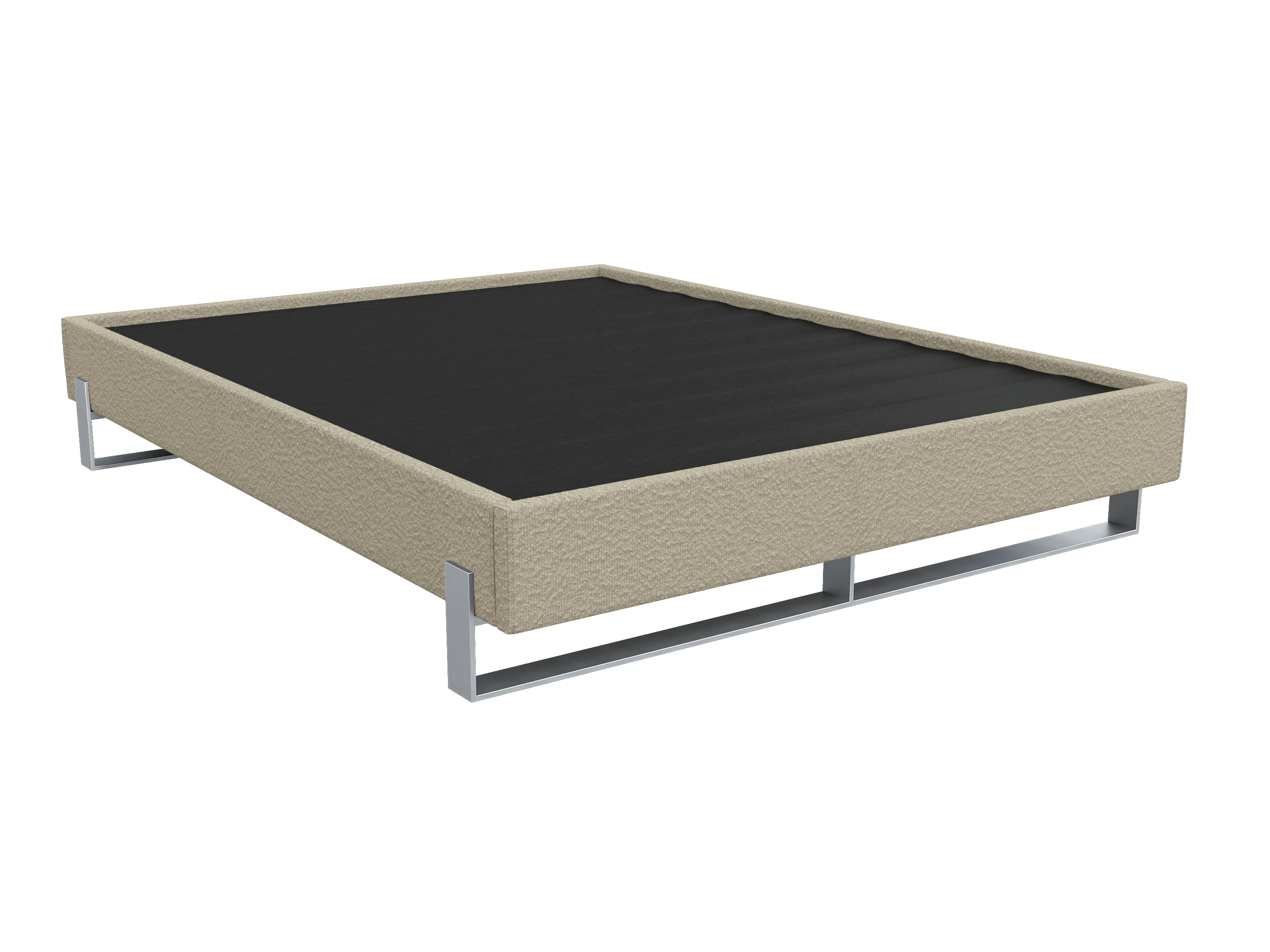 Vant Elevated Platform Bed Brushed Nickel - King Size - Image 70