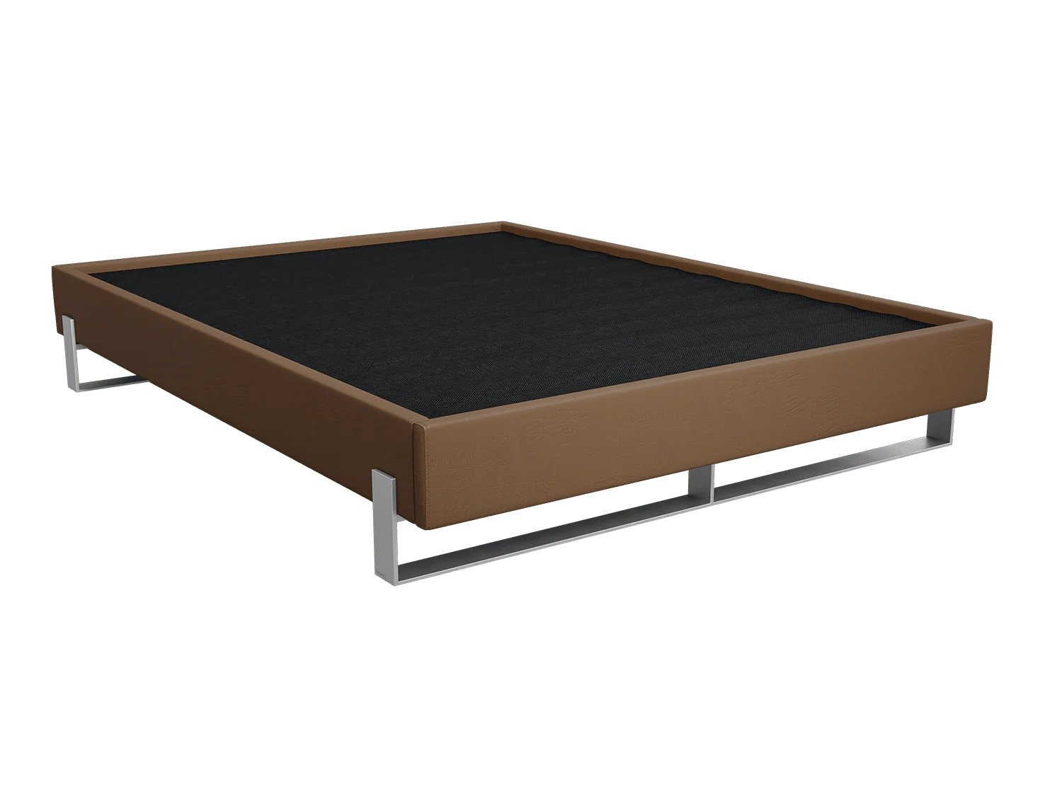 Vant Elevated Platform Bed Brushed Nickel - King Size - Image 82