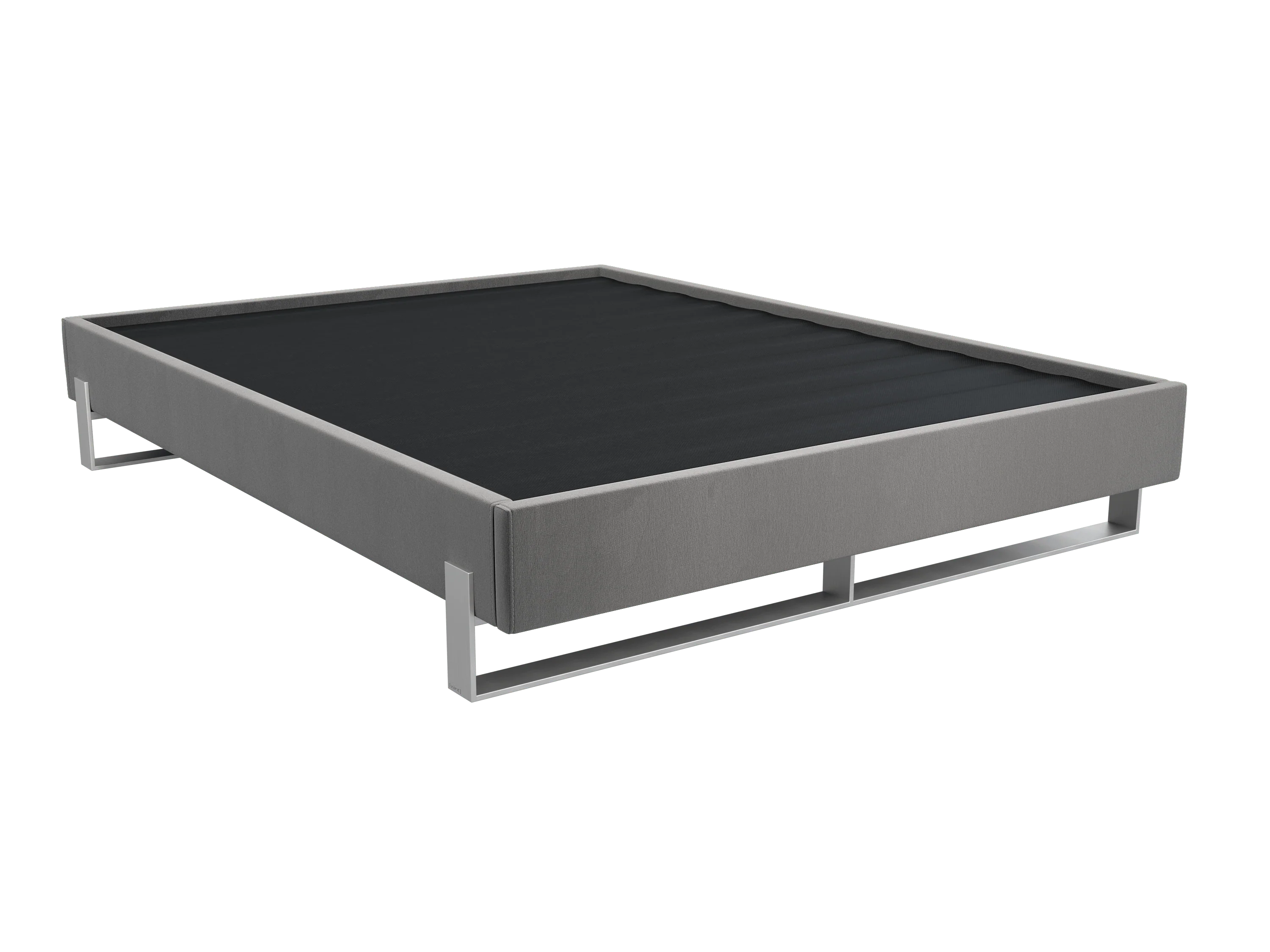 Vant Elevated Platform Bed Brushed Nickel - Twin Size - Image 45