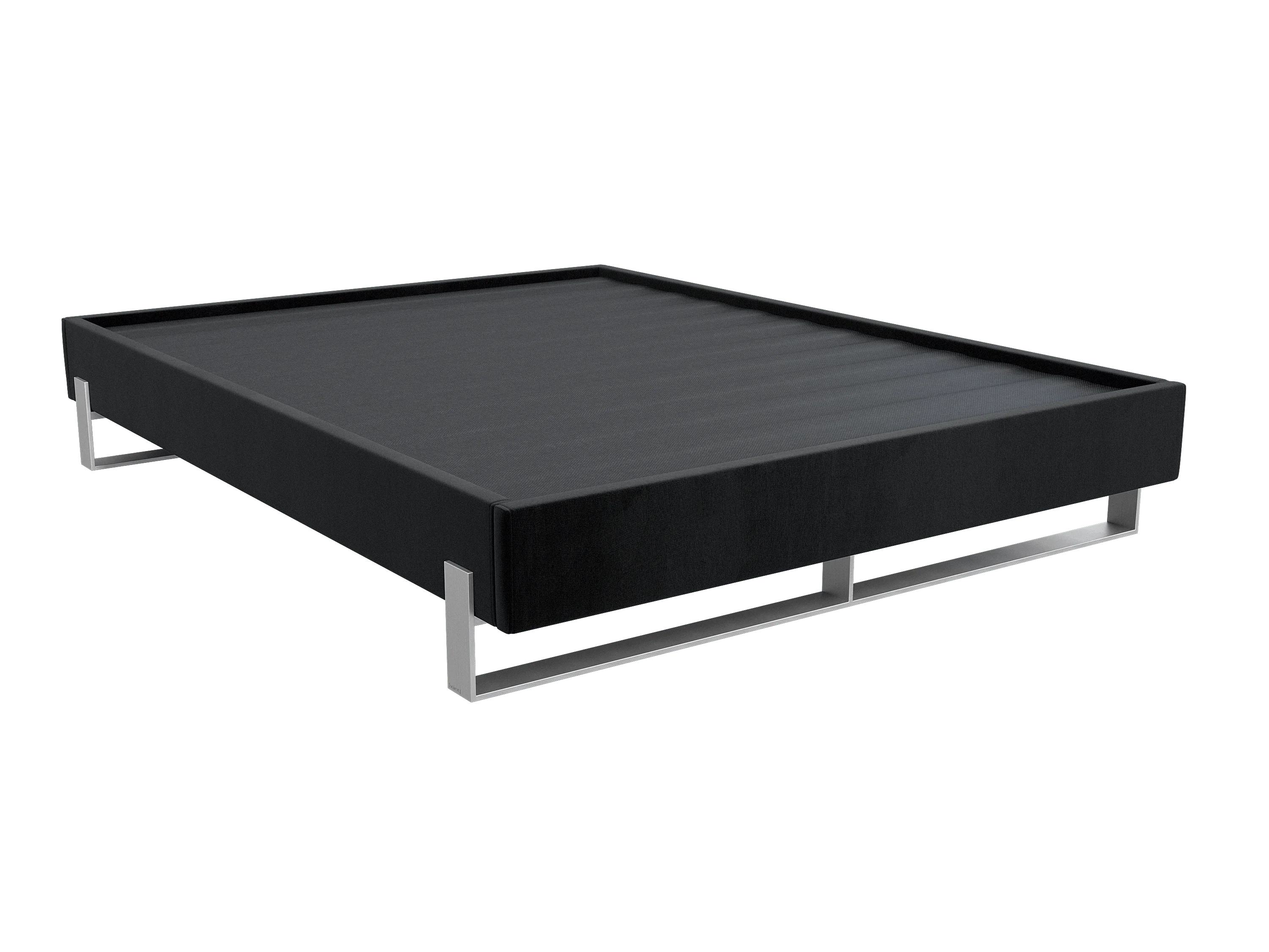 Vant Elevated Platform Bed Brushed Nickel - Twin Size - Image 53