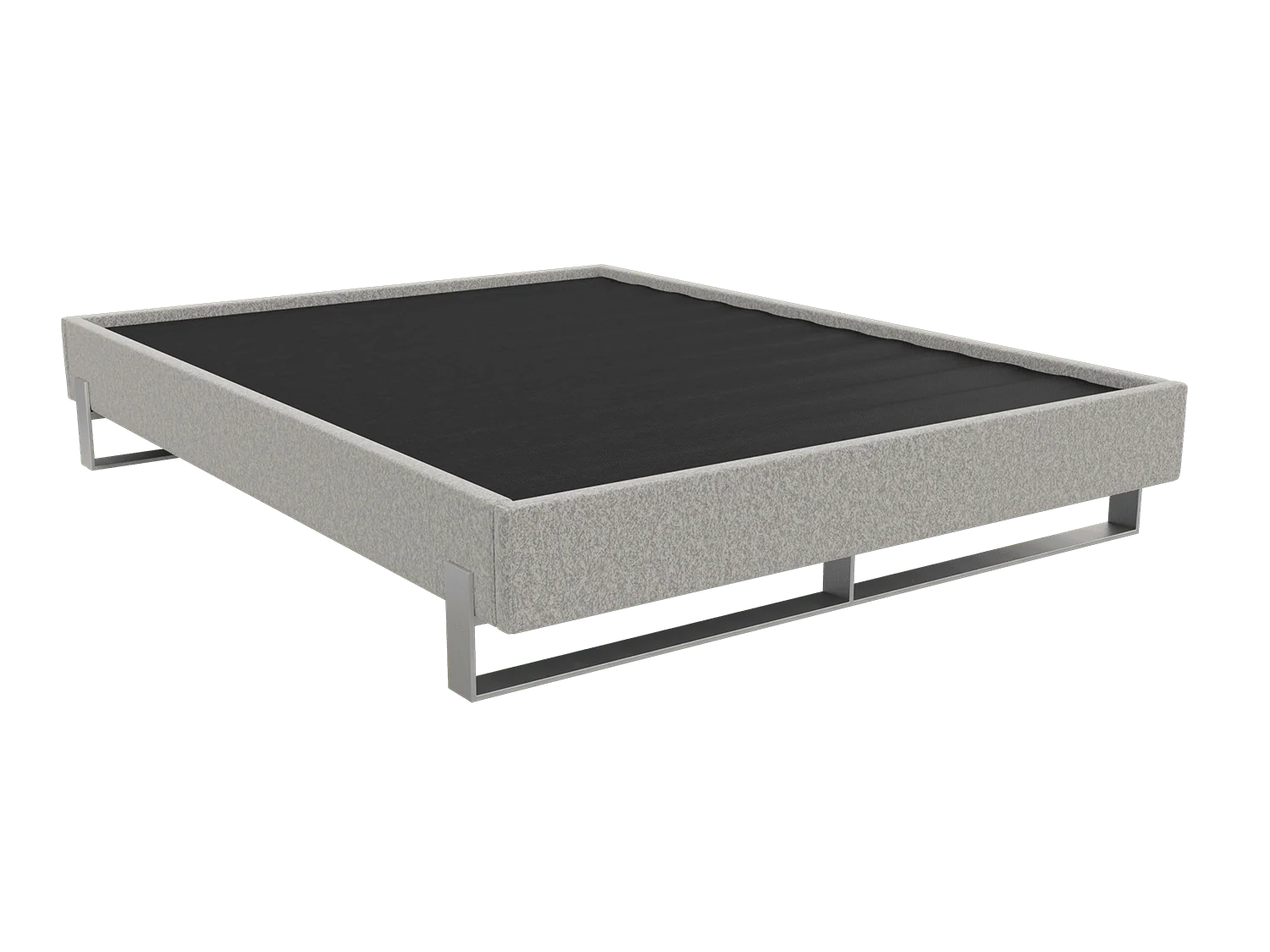 Vant Elevated Platform Bed Brushed Nickel - Twin Size - Image 81