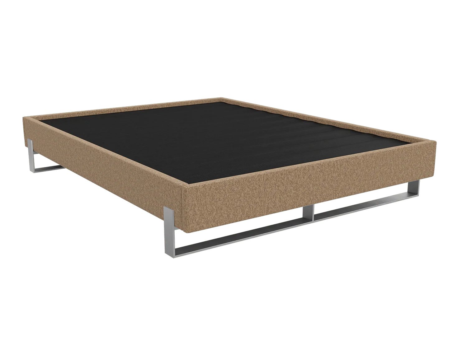 Vant Elevated Platform Bed Brushed Nickel - Twin Size - Image 82