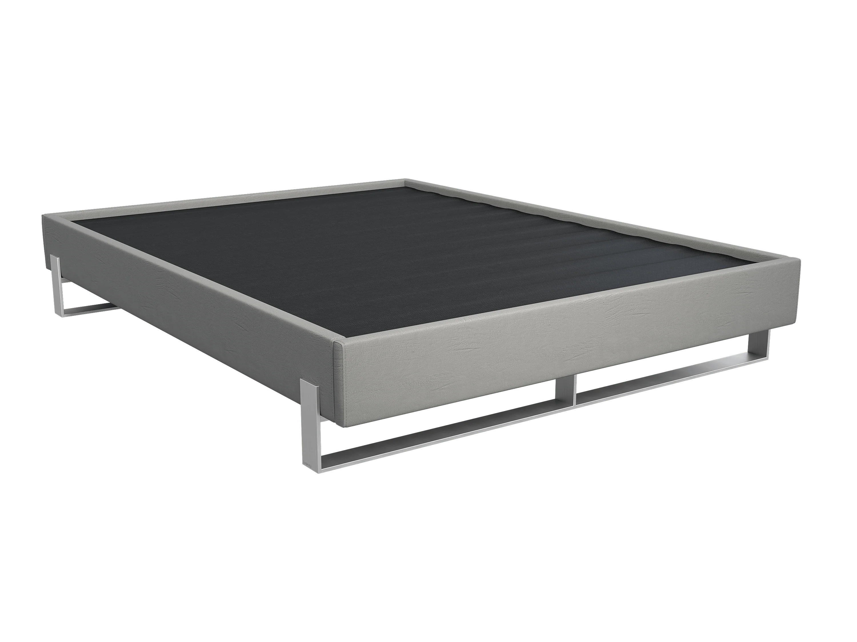 Vant Elevated Platform Bed Brushed Nickel - California King Size - Image 35