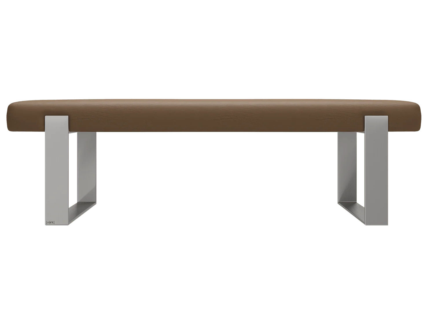 Vant Upholstered Bedroom Bench - Brushed Nickel Legs - Image 139