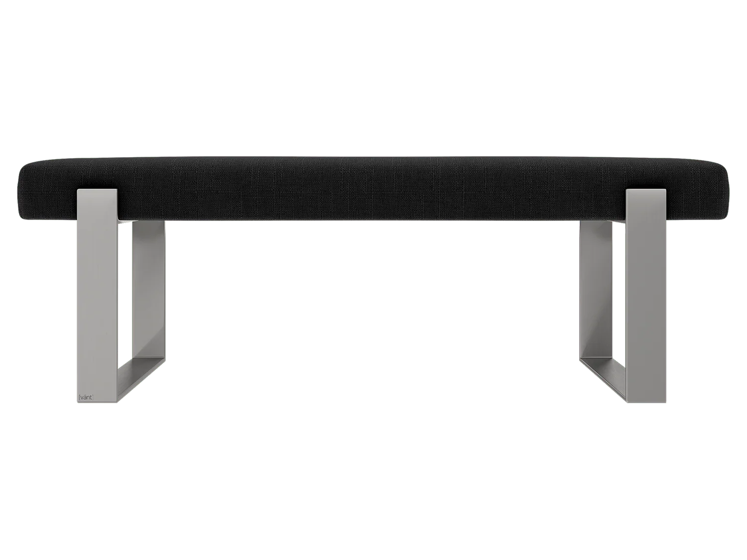 Vant Upholstered Bedroom Bench - Brushed Nickel Legs - Image 75