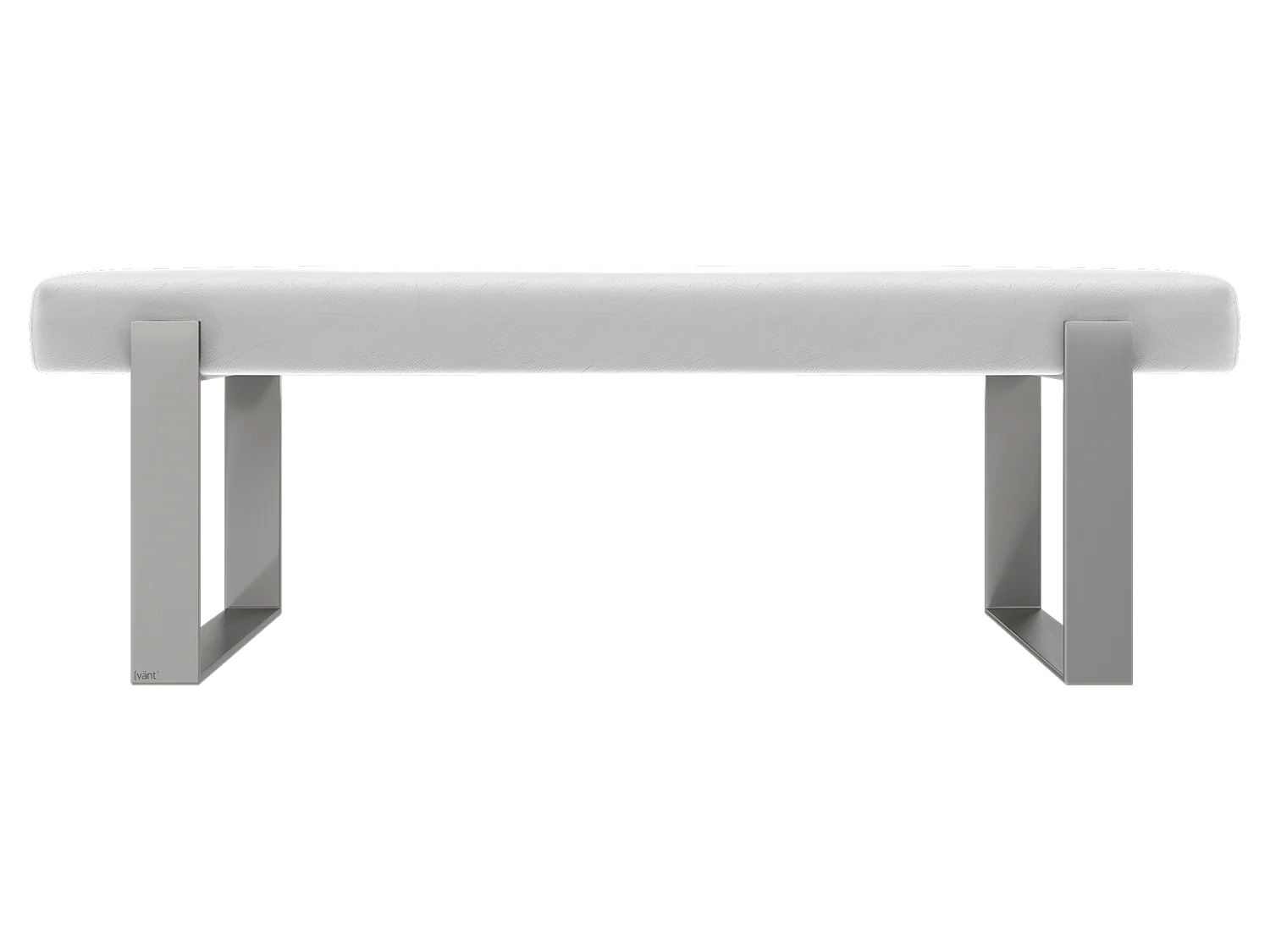 Vant Upholstered Bedroom Bench - Brushed Nickel Legs - Image 78