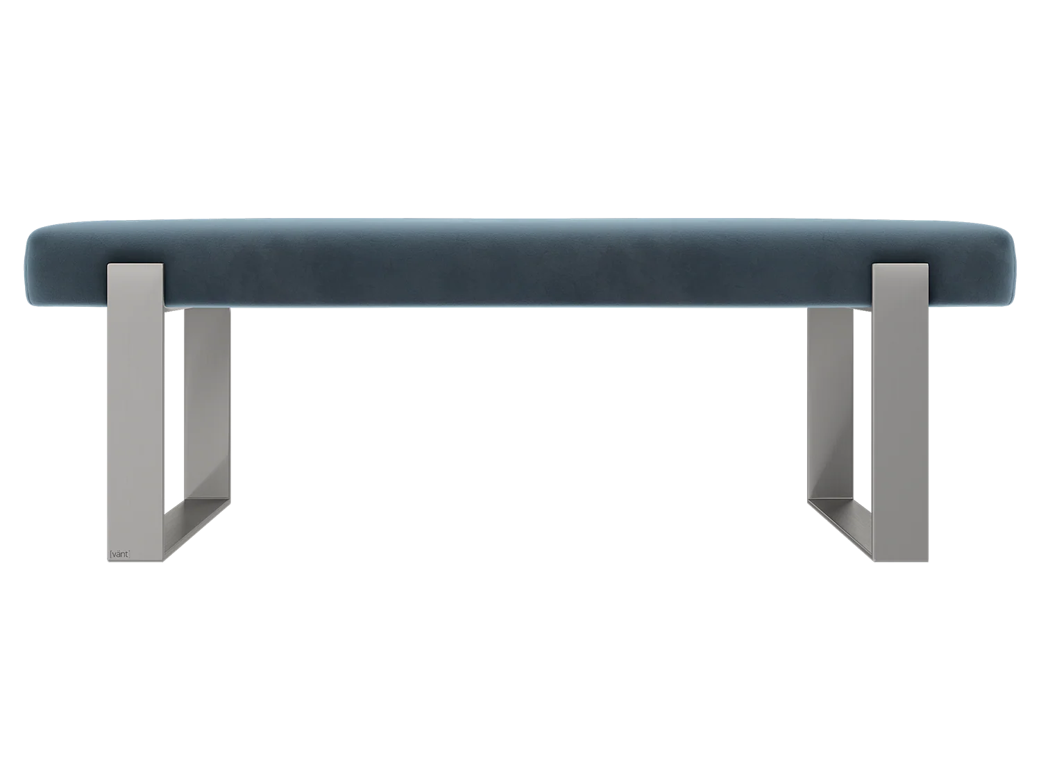 Vant Upholstered Bedroom Bench - Brushed Nickel Legs - Image 85