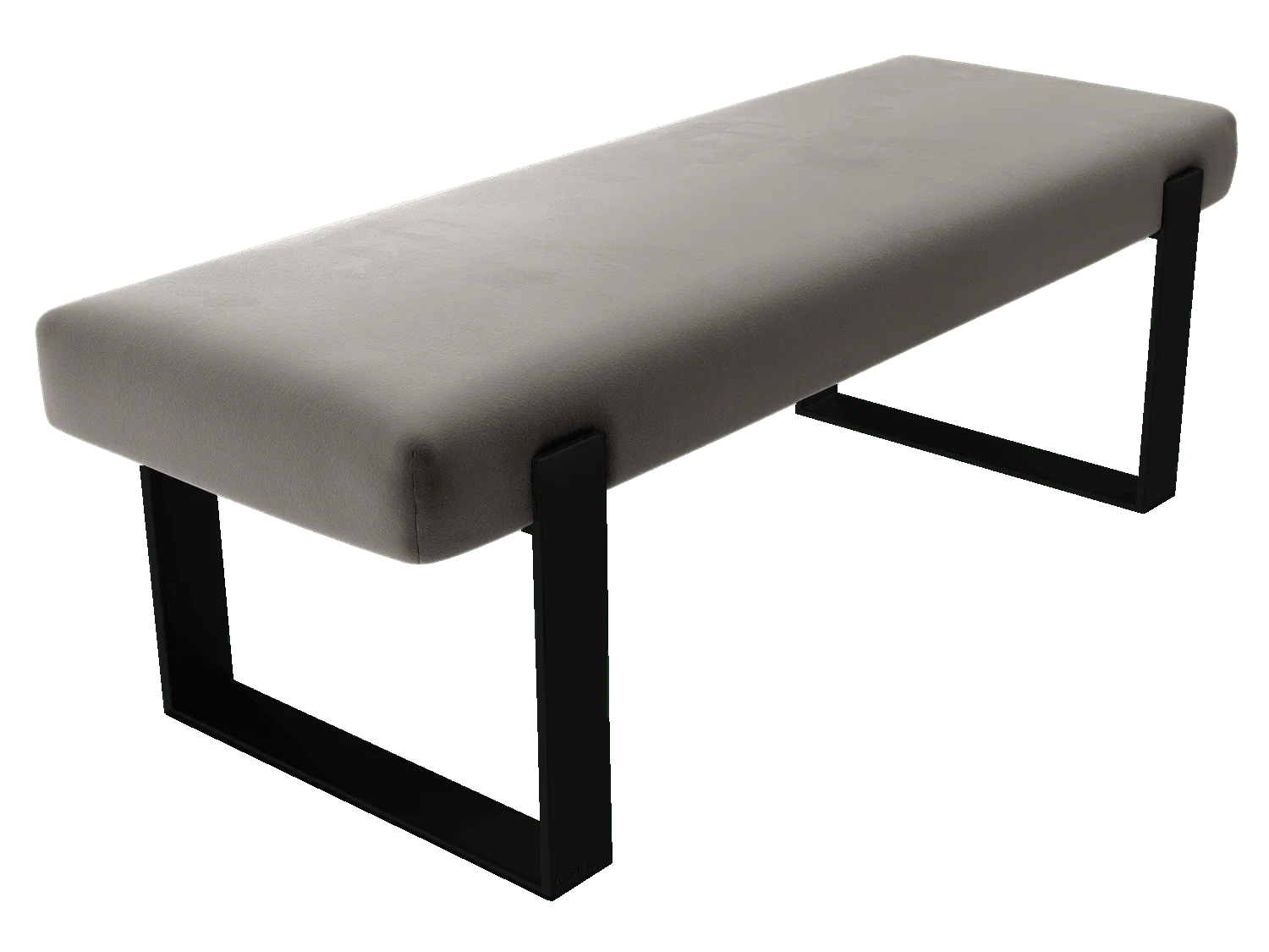 Vant Upholstered Bed Bench Matte Black - Image 49