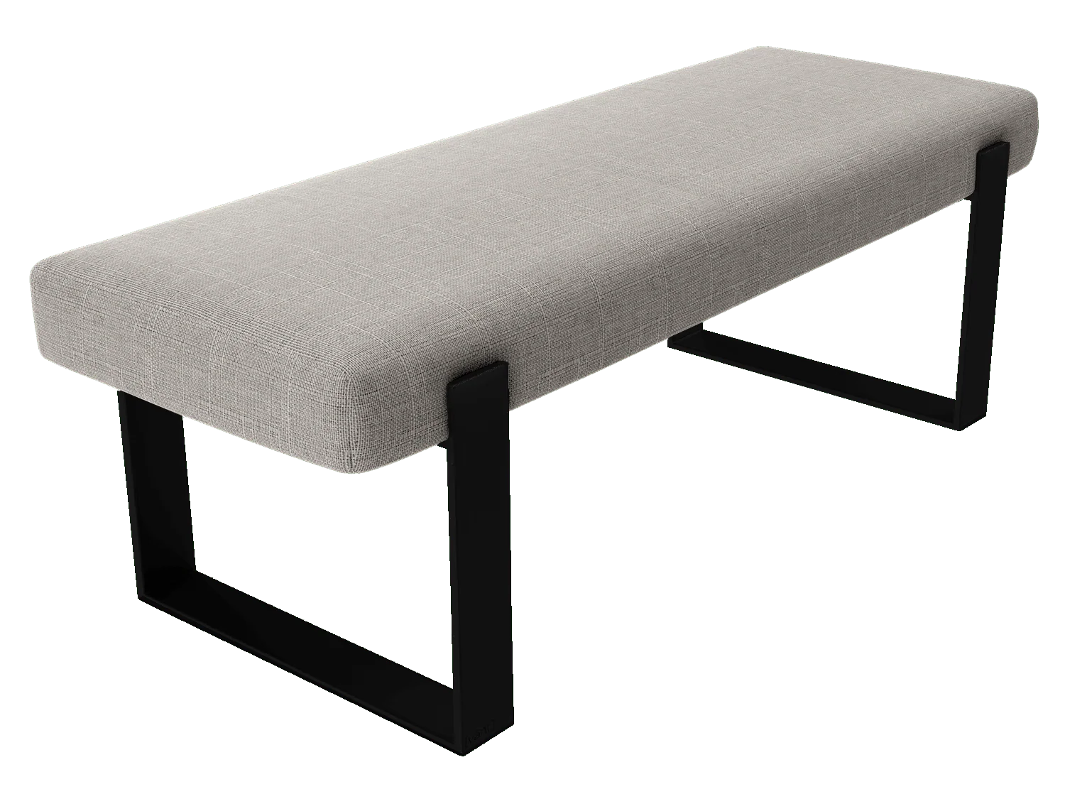 Vant Upholstered Bed Bench Matte Black - Image 65